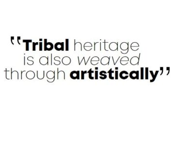 "La herencia tribal, también se teje artísticamente"
