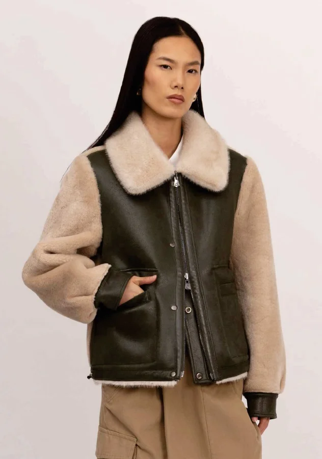 BOMBER KHAKI REVERSIBLE - URBANCODE