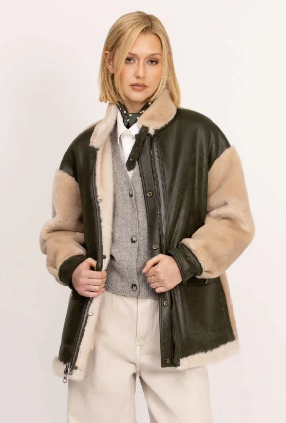 CHAQUETA KHAKI REVERSIBLE - URBANCODE