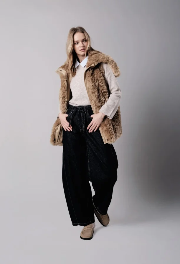 PARKA CHALECO CARAMELO - VEGANCODE