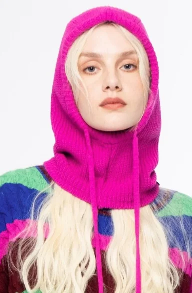 KNIGHTLY BALACLAVA FUCHSIA - PEACE AND CHAOS
