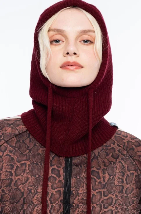 KNIGHTLY BALACLAVA BORDEAUX - PEACE AND CHAOS
