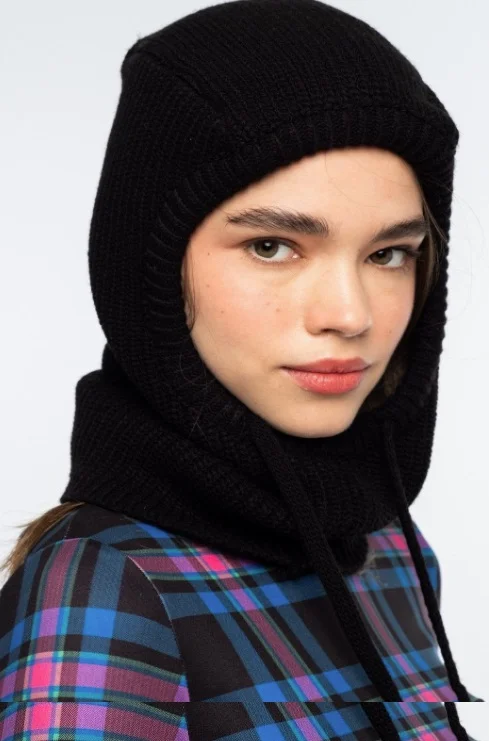 KNIGHTLY BALACLAVA BLACK - PEACE AND CHAOS
